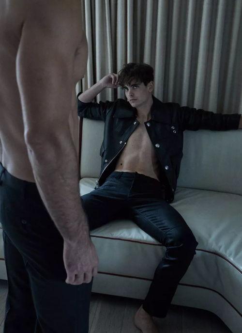 男模倪泽拍摄花絮