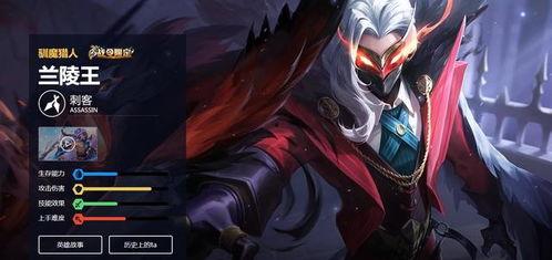 兰陵王背景图静态,千年传奇，英勇无畏的战神风采